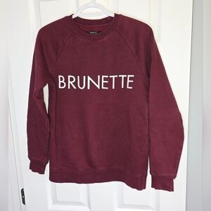 Brunette The Label Sweatshirt